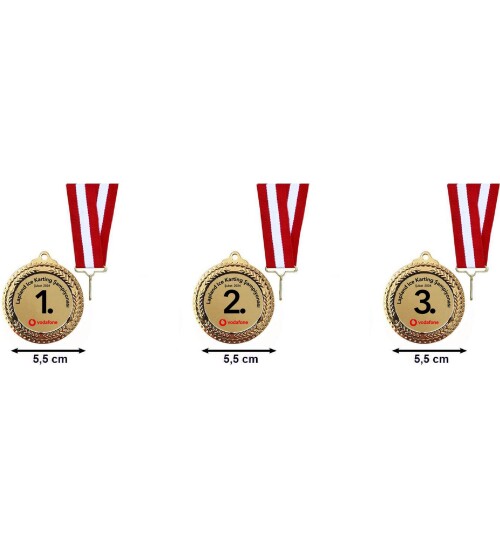 Madalya Kişiye Özel Dijital Baskılı